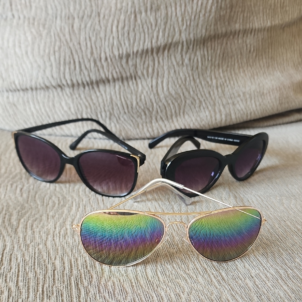 Three Pairs of Sunglasses